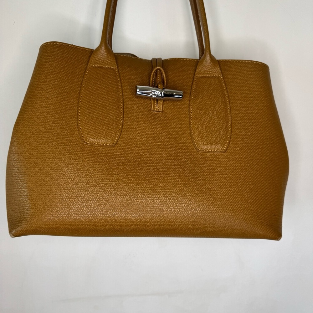 ❕SALE❕ Longchamp Roseau Medium Leather Tote Bag - Picture 3 of 9